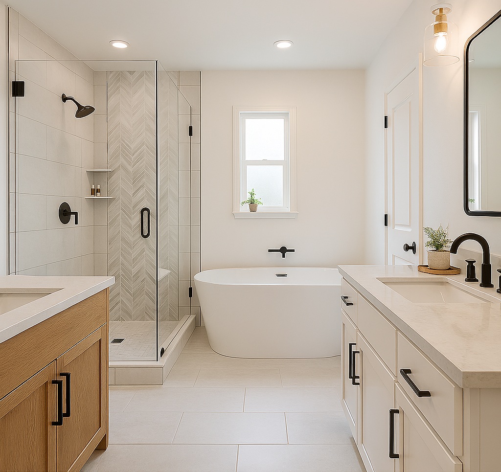 Spa-Inspired Bathroom